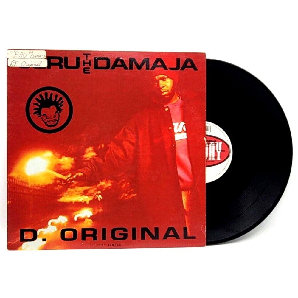 JERU‎ THE DAMAJA - D. ORIGINAL - HIP HOP RAP SINGLE